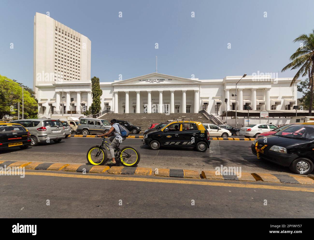 Rathaus, Außenansicht, Stadtblick, Mumbai, Indien Stockfoto