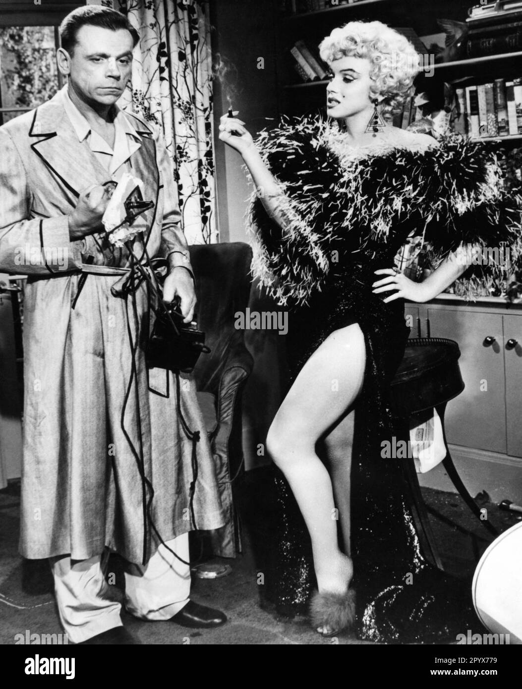 Marilyn Monroe in Filmfotos. Stockfoto