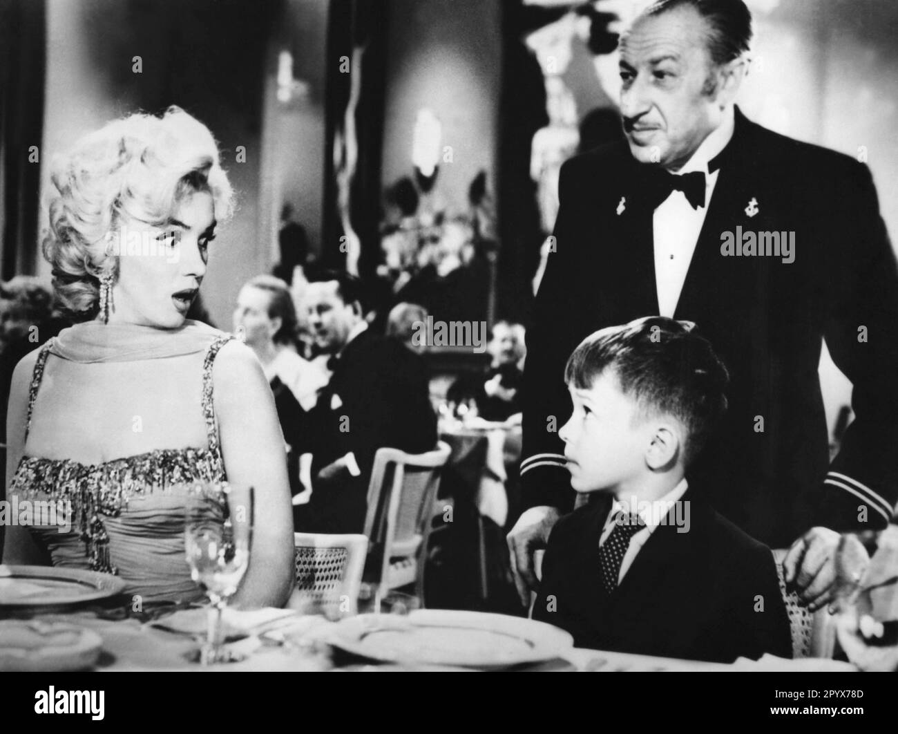 Marilyn Monroe in Filmfotos. Stockfoto