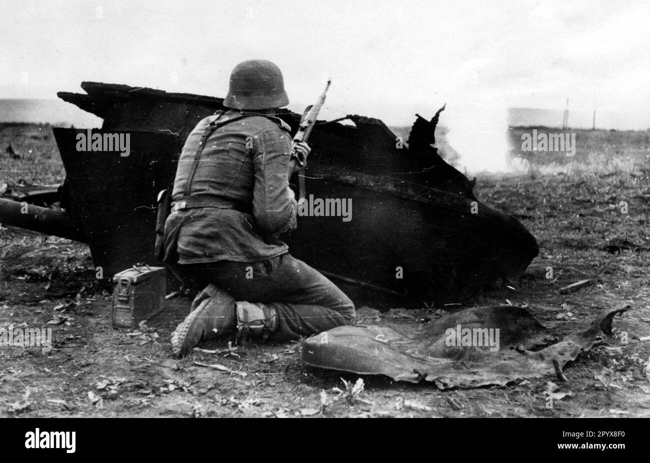 Zweiter Weltkrieg: Nahkampf [automatisierte Übersetzung] Stockfoto