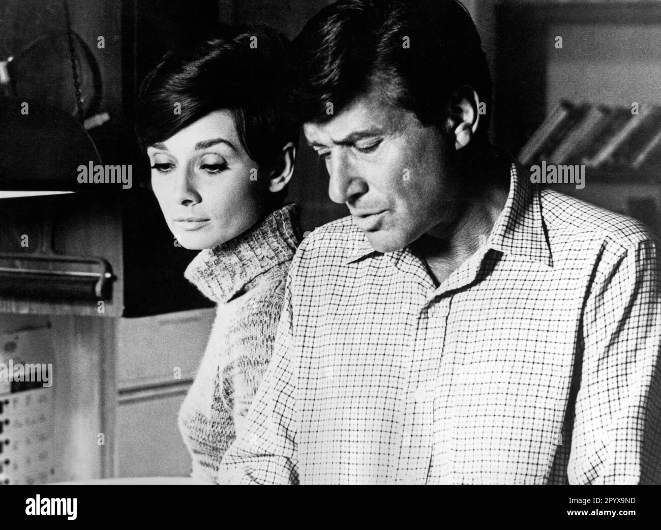 Audrey Hepburn, Schauspielerin, USA, in Filmen Stockfoto