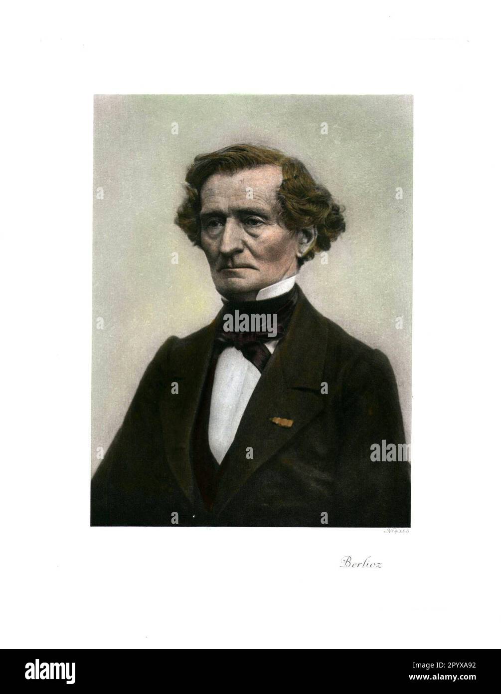 Louis Hector Berlioz, französischer Komponist. Foto: Heliogravure, Corpus Imaginum, Hanfstaengl Collection. [Maschinelle Übersetzung] Stockfoto