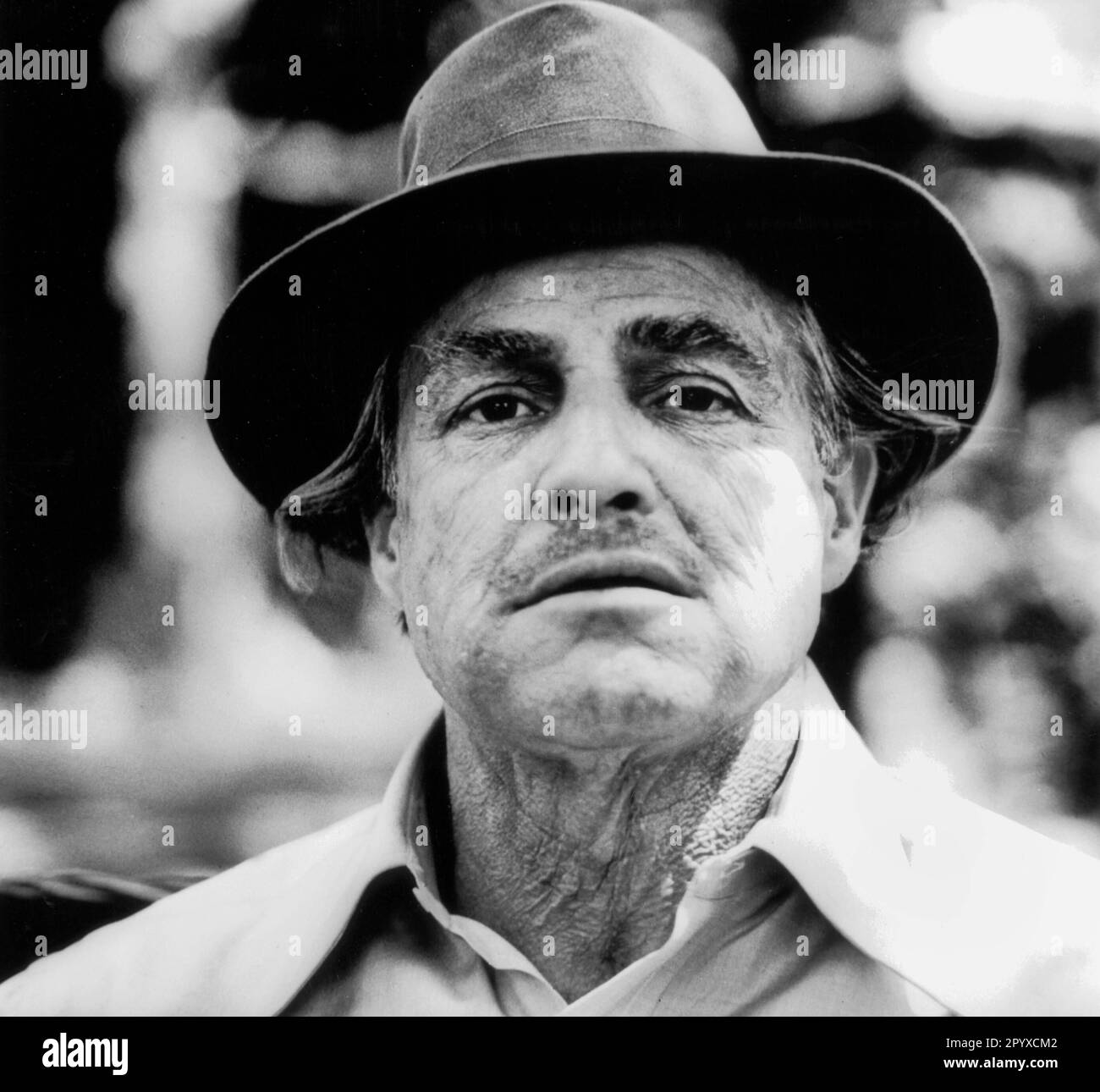 Marlon Brando in der Rolle von Don Vito Corleone im Film „der Pate“, Teil 1, USA 1972, Regie Francis Coppola. [Maschinelle Übersetzung] Stockfoto