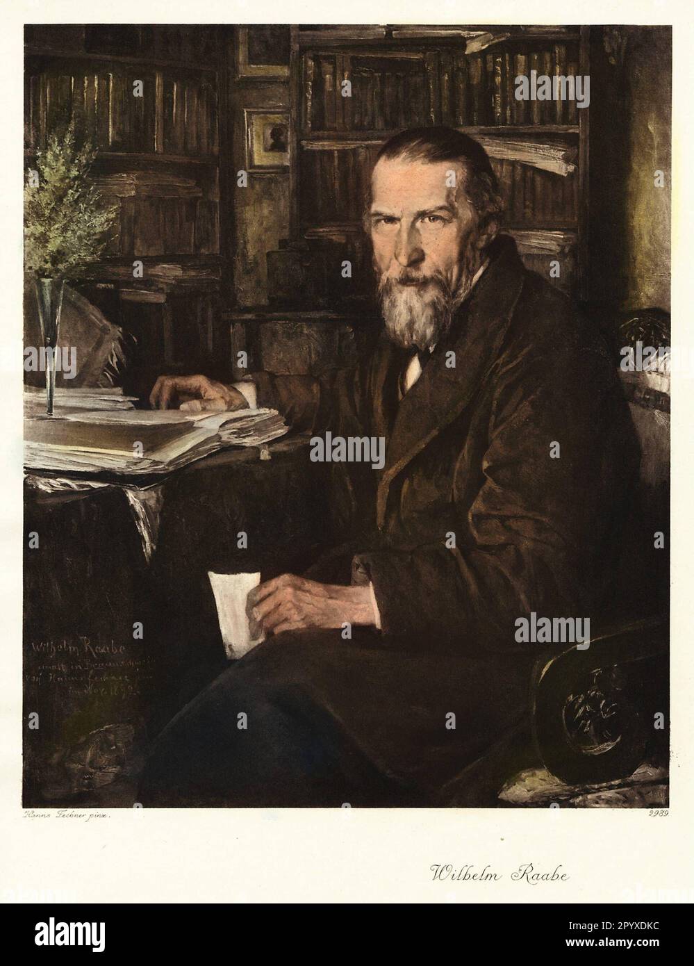 Wilhelm raabe 1831 1910 german -Fotos und -Bildmaterial in hoher ...