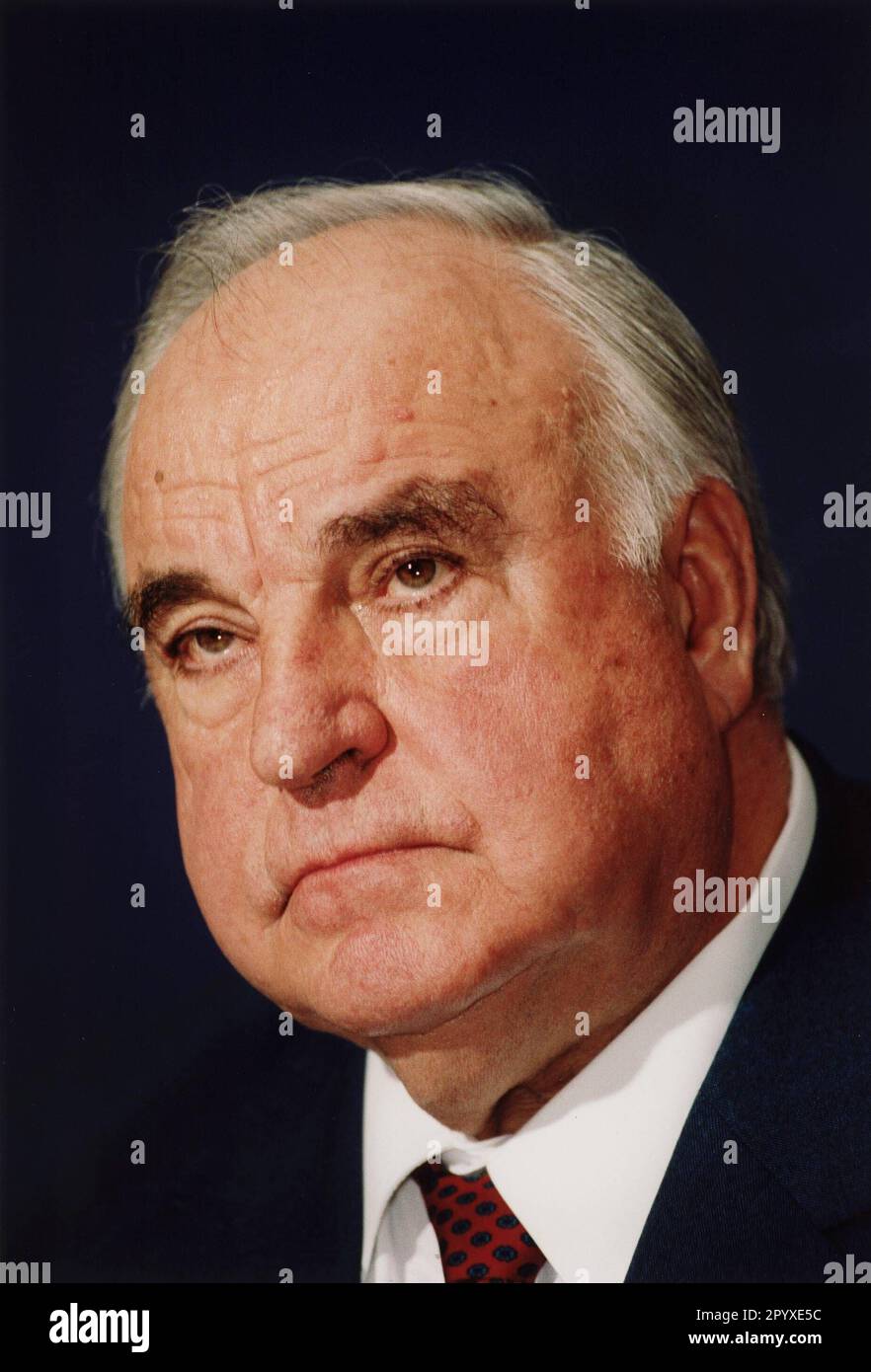 Ehemaliger Bundeskanzler Helmut Kohl (CDU). [Maschinelle Übersetzung] Stockfoto