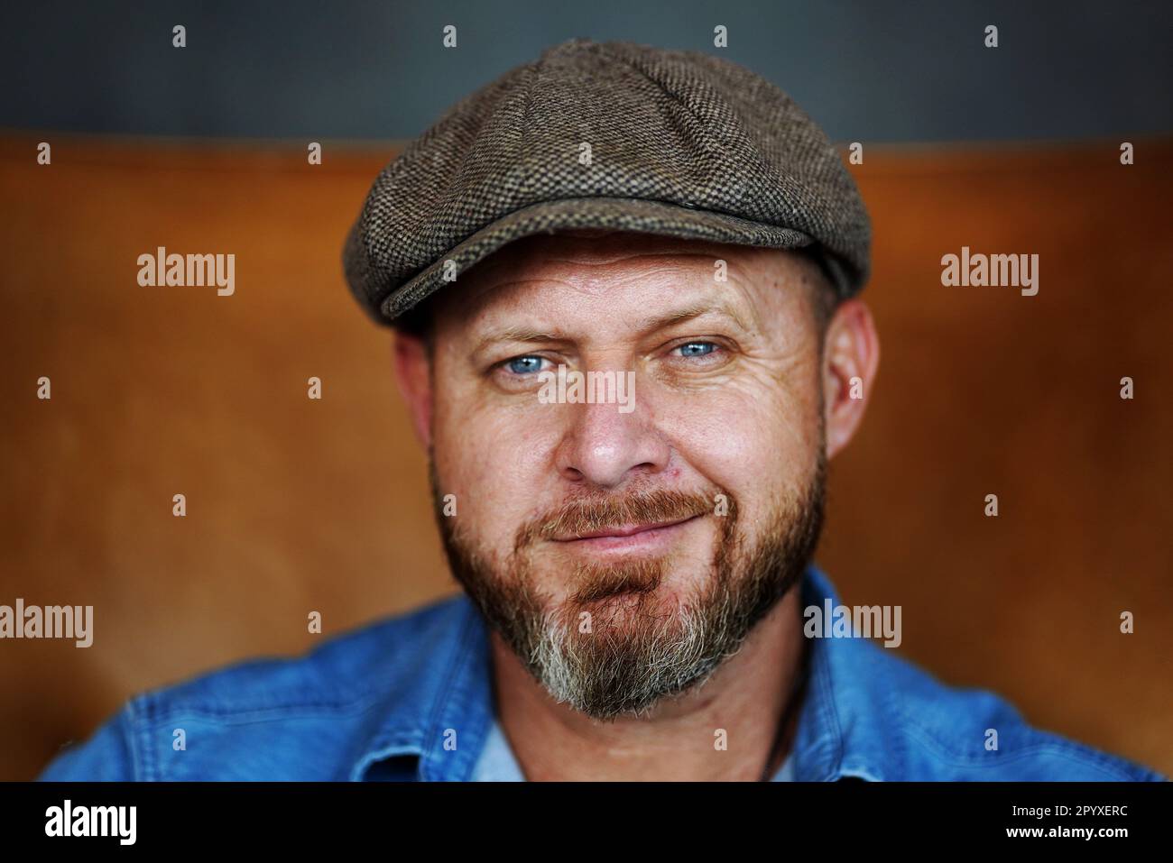 Der in Dublin geborene Schauspieler AJ Buckley, der in Seal Team und CSI die Hauptrolle spielt, im Spencer Hotel in Dublin. Foto: Freitag, 5. Mai 2023. Stockfoto