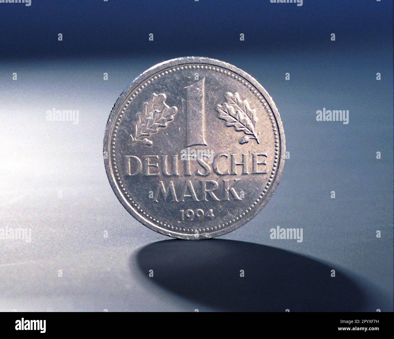 Eine D-Mark [maschinelle Übersetzung] Stockfoto
