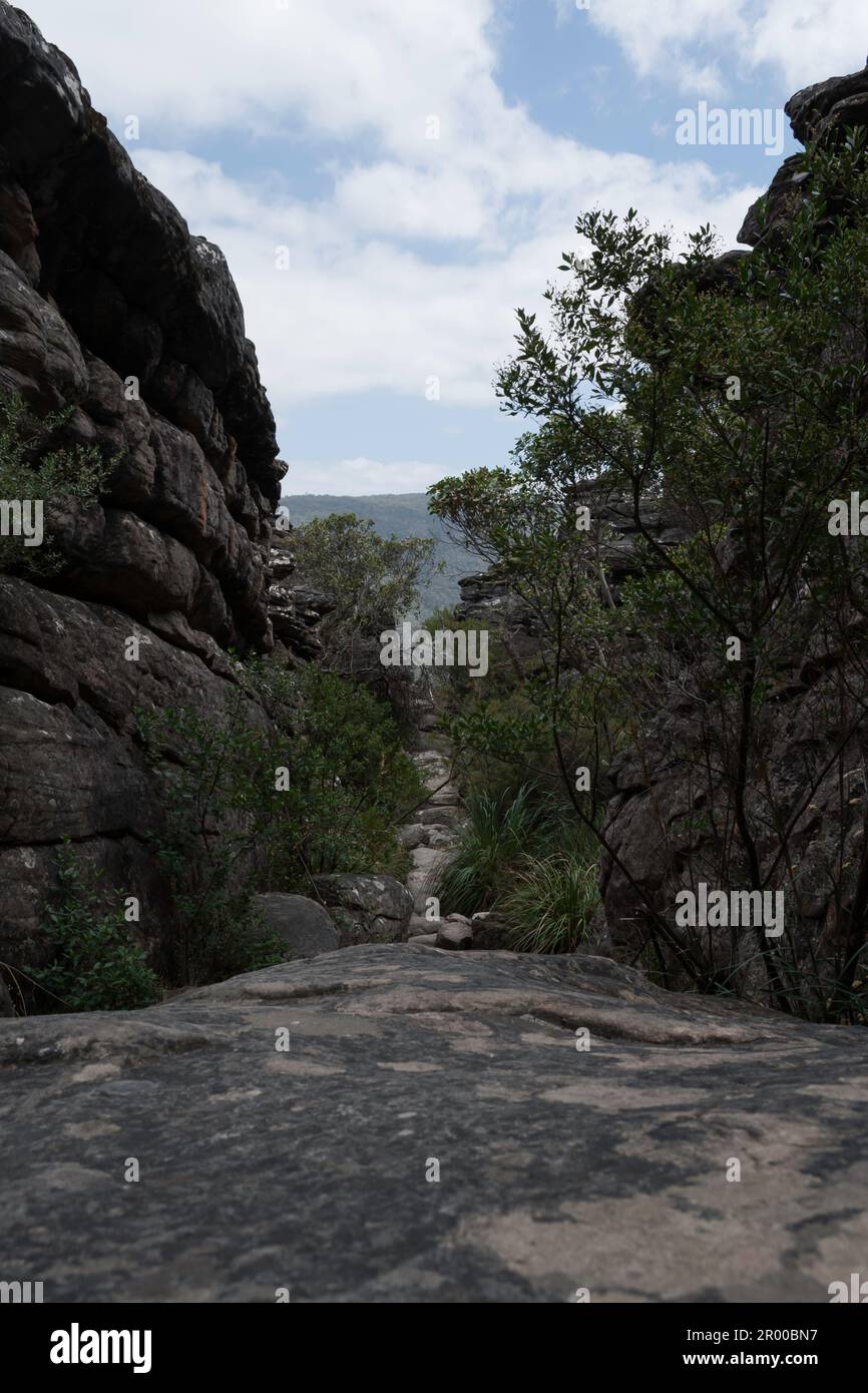 Der perfekte Zeitpunkt, um in der Silent Street zu sein Stockfoto