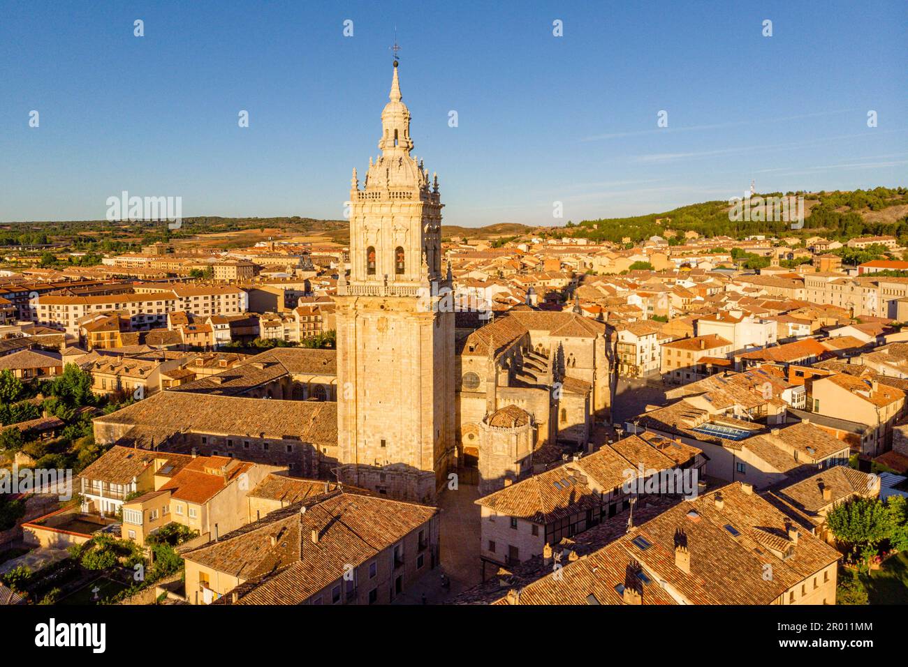 murallas medievales, El Burgo de Osma, Soria, comunidad autónoma de Castilla y León, Spanien, Europa Stockfoto