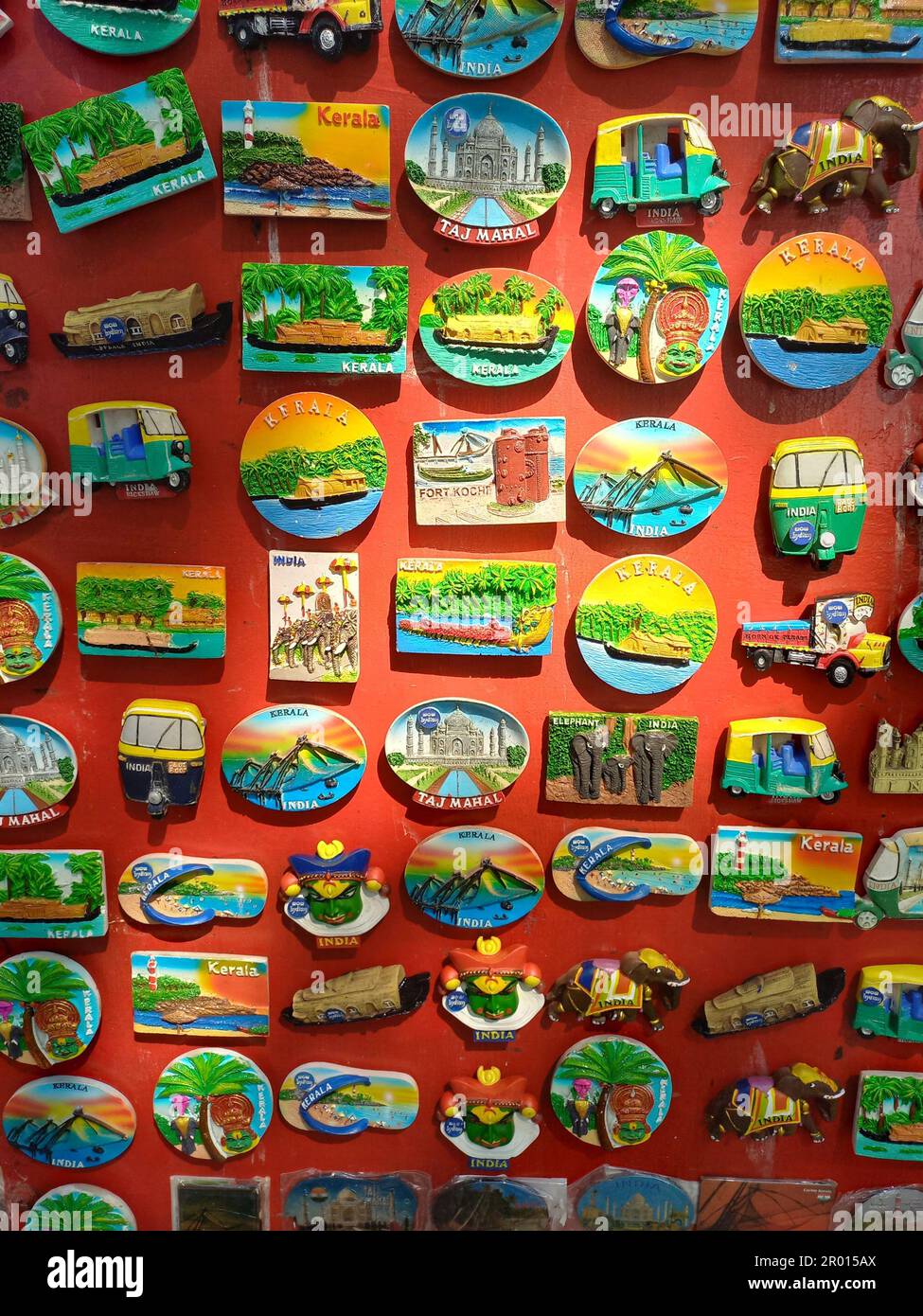 Kerala Tourismus Stockfoto