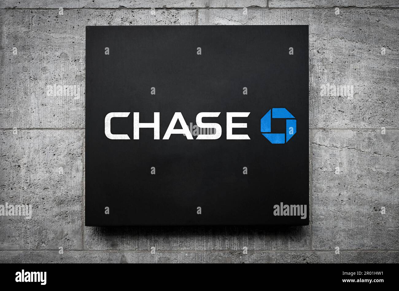 Chase Bank - amerikanische Nationalbank Stockfoto