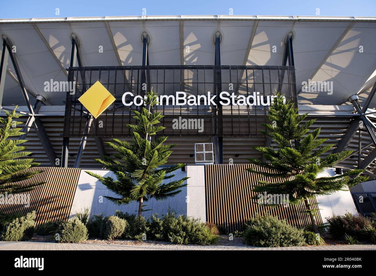 Sydney, Australien. 06. Mai 2023. Ein allgemeiner Überblick über das CommBank Stadium vor dem Endspiel zwischen den Wanderers und dem Sydney FC im CommBank Stadium am 6. Mai 2023 in Sydney, Australien Credit: IOIO IMAGES/Alamy Live News Stockfoto