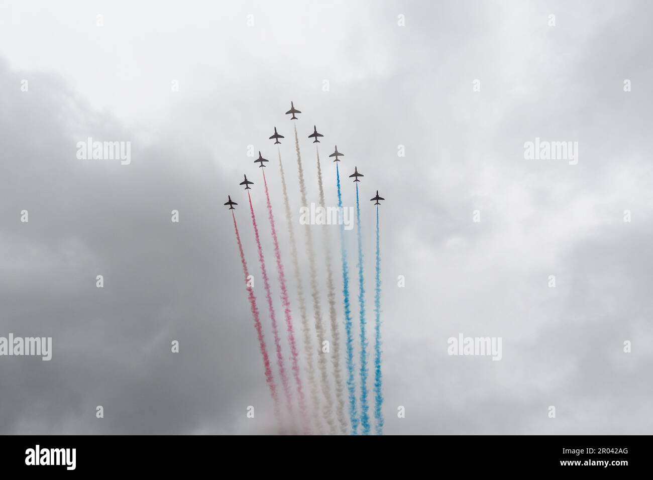 London, UK, 6. Mai 2023, The Coronation of King Charles III. Findet in Westminster Abbey statt, Andrew Lalchan Photography/Alamy Live News Stockfoto