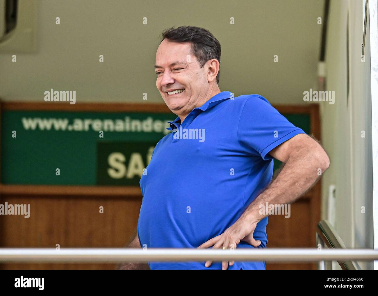 Belo Horizonte, Brasilien, 06. Mai 2023. Pedro Lourenco, während des Spiels zwischen Cruzeiro und Santos für die brasilianische Serie A 2023, im Arena Independencia Stadium, am 06. Mai in Belo Horizonte. Foto: Gledston Tavares/DiaEsportivo/Alamy Live News Stockfoto