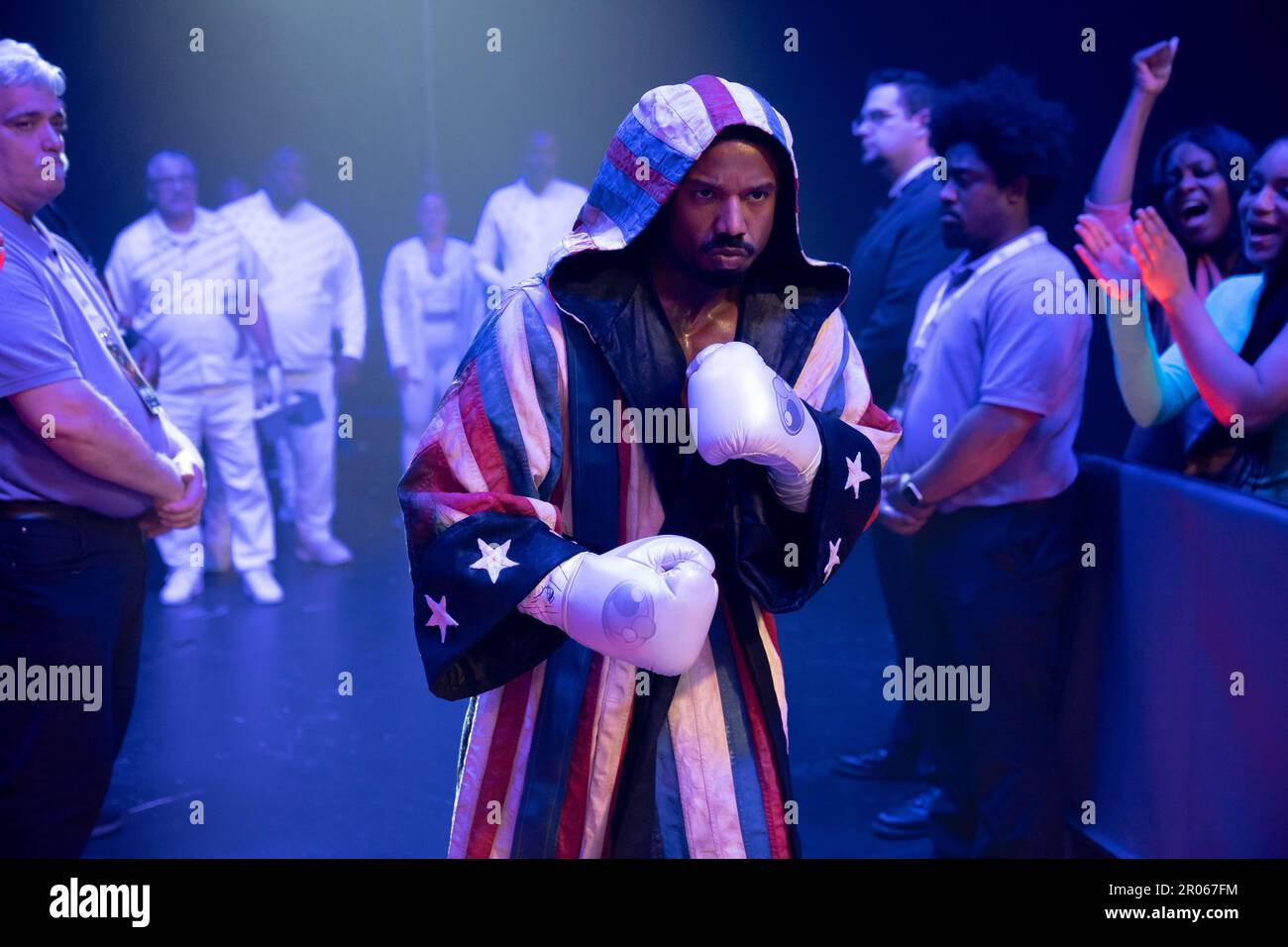 MICHAEL B. JORDAN in CREED III (2023), Regie Michael B. JORDAN. Kredit: Metro-Goldwyn-Mayer (MGM) / Album Stockfoto