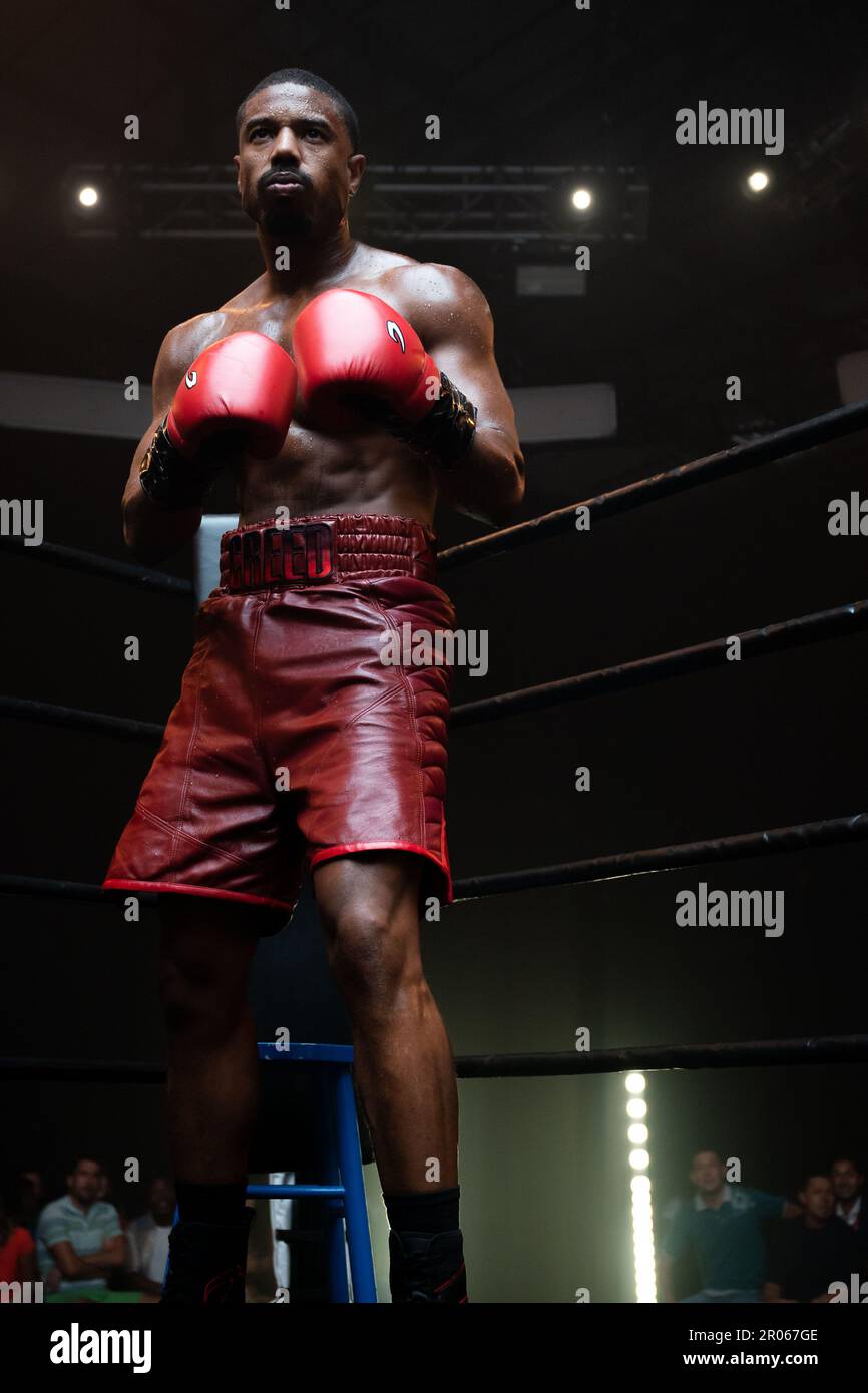MICHAEL B. JORDAN in CREED III (2023), Regie Michael B. JORDAN. Kredit: Metro-Goldwyn-Mayer (MGM) / Album Stockfoto