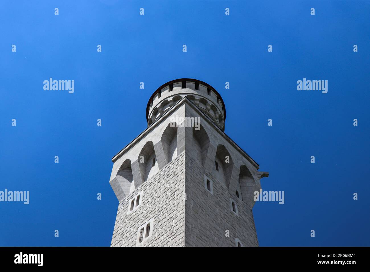 Schloss Neuschwanstein, Bayern Stockfoto