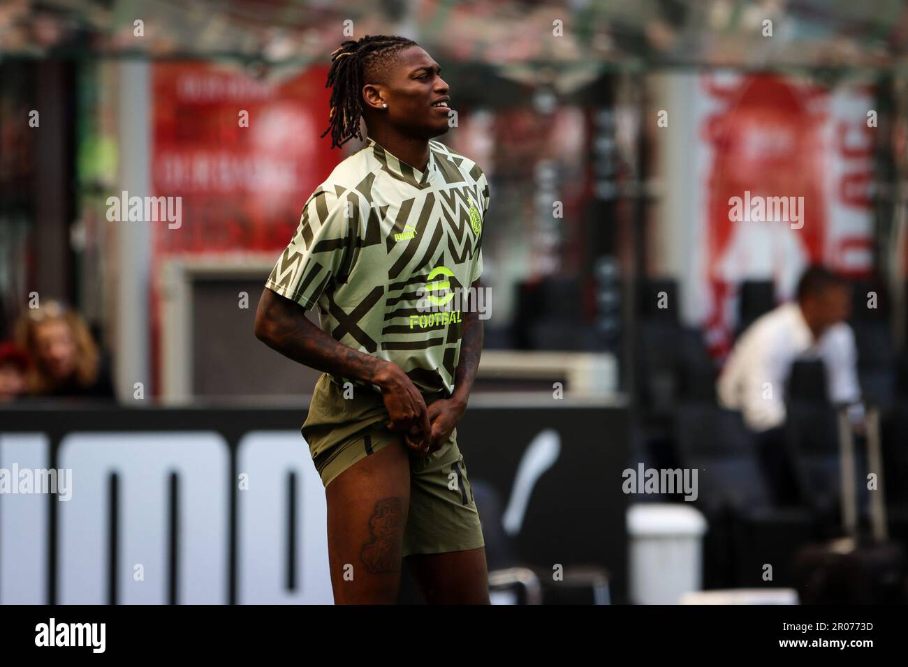 Rafael Leão, Mailänder Spieler Stockfoto