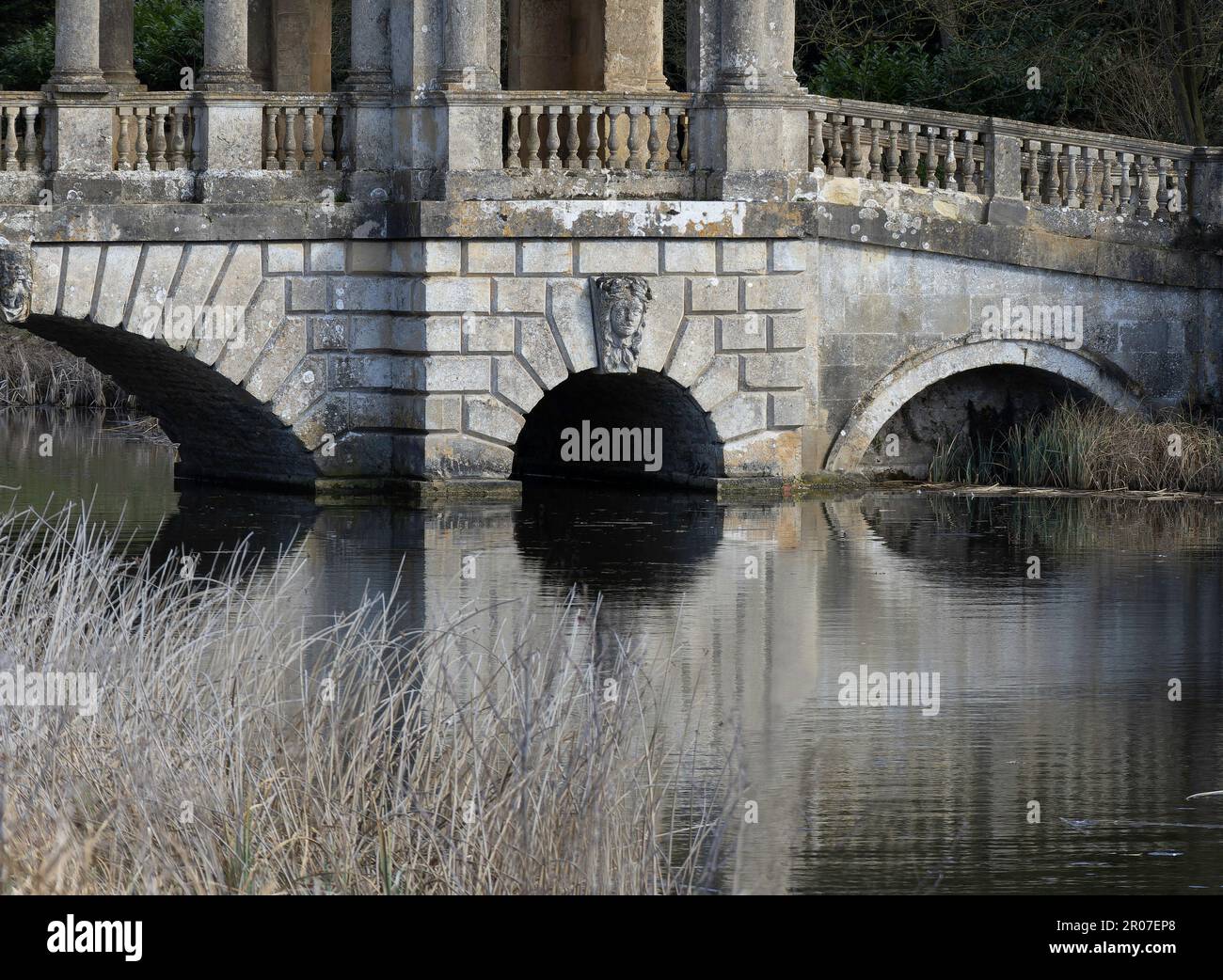 Blick in und um Waddesdon Manor Stockfoto