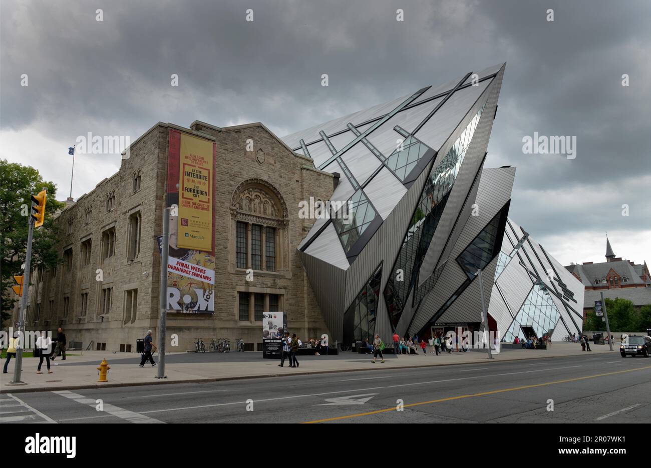 Royal Ontario Museum, Queen es Park, Toronto, Ontario, Kanada Stockfoto