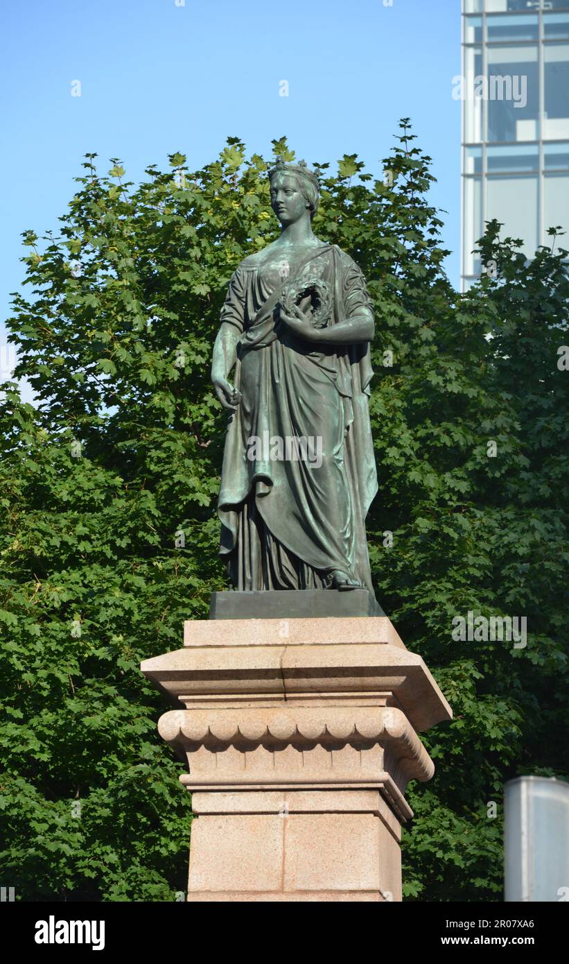 Victoria Memorial, Victoria Square, Montreal, Quebec, Kanada Stockfoto