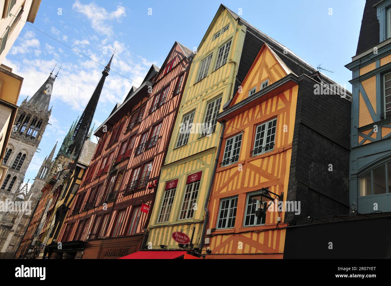 Altstadt von Rouen, seine-Maritime, Obernormandie, Frankreich Stockfoto