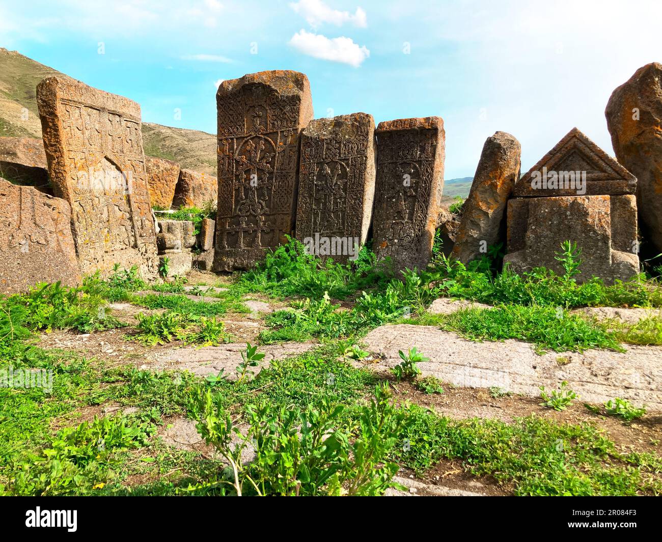 Kloster Arates, Dorf Arates in der Provinz Vayots Dzor Stockfoto