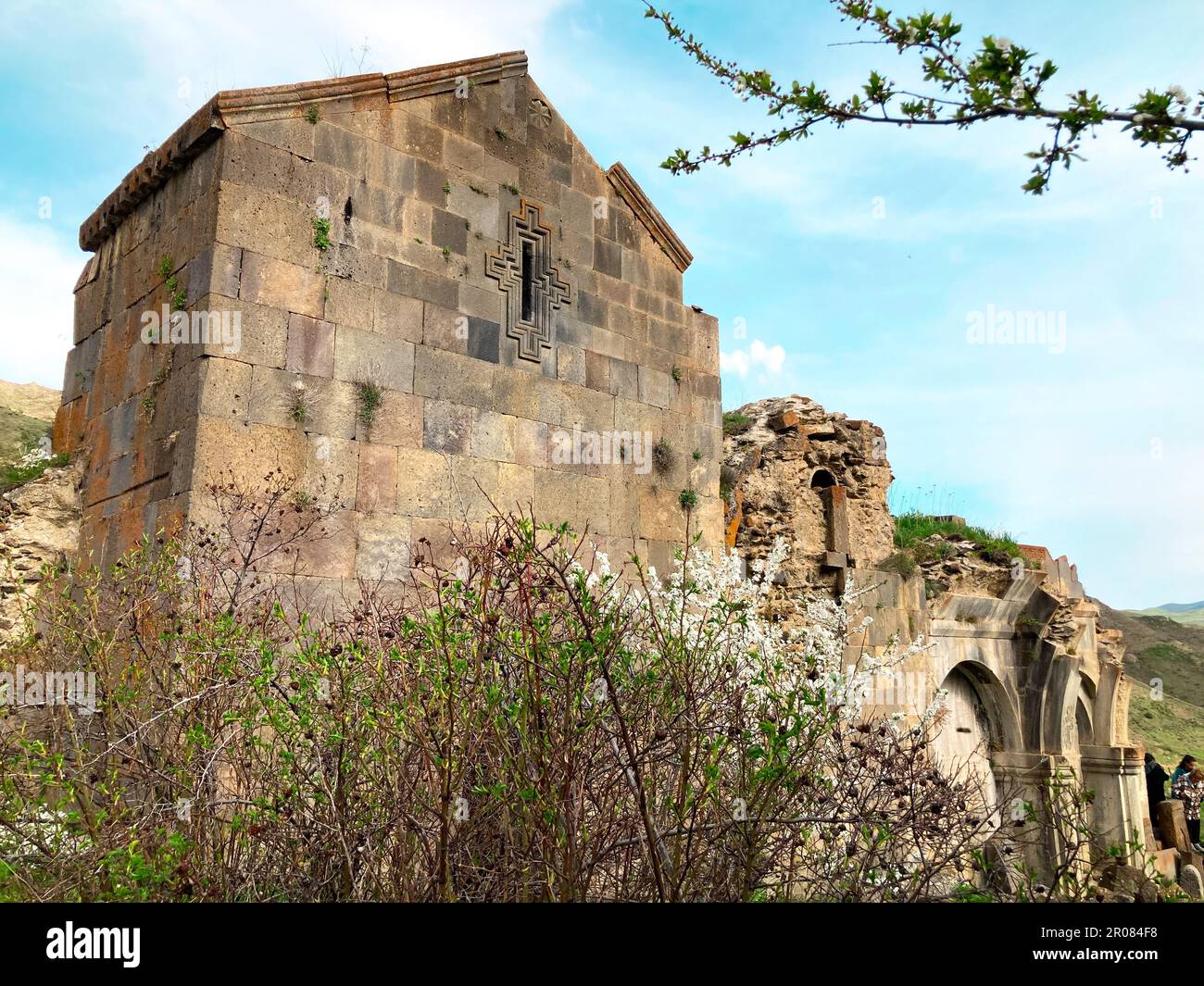 Kloster Arates, Dorf Arates in der Provinz Vayots Dzor Stockfoto