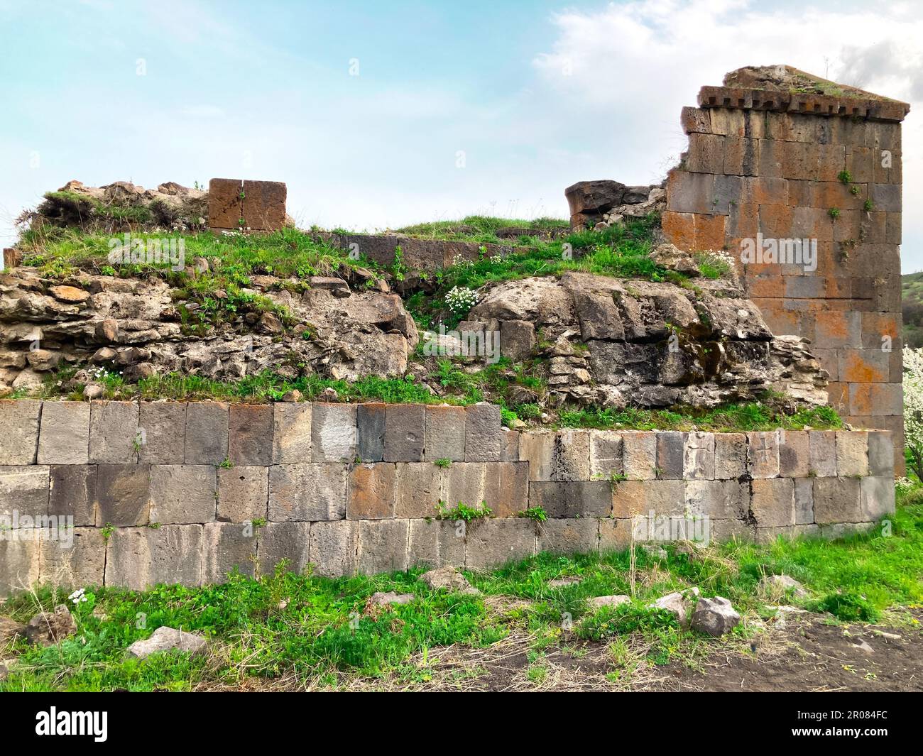 Kloster Arates, Dorf Arates in der Provinz Vayots Dzor Stockfoto