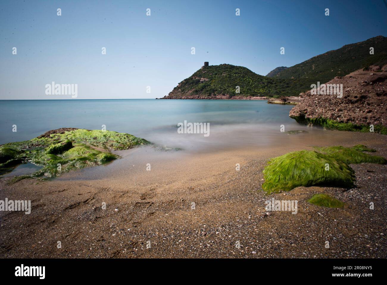 Porto Ferro. Paesaggio marino. Seascape Stockfoto