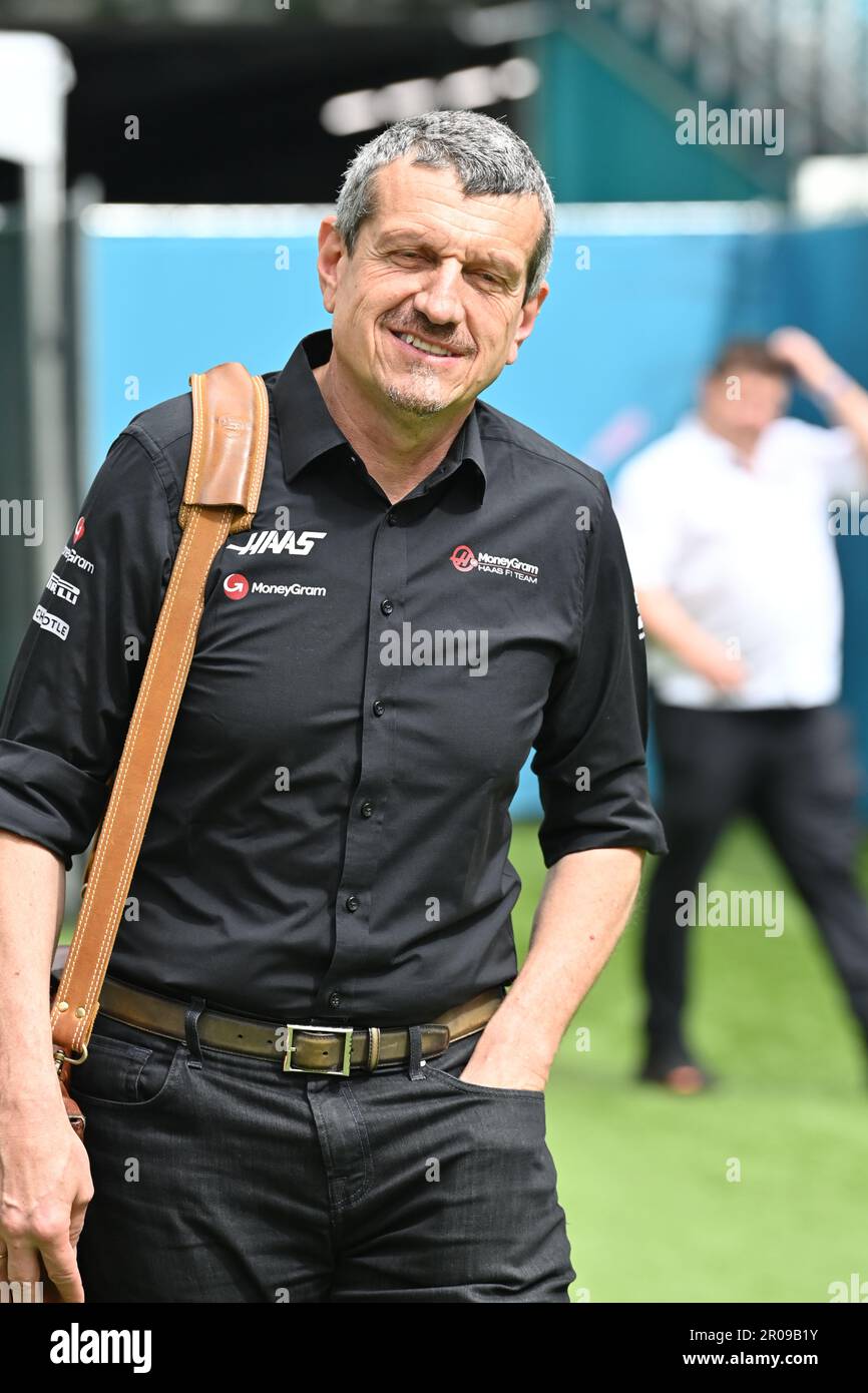 Miami, USA. 07. Mai 2023. MIAMI, Florida, USA 07. Mai 2023; Guenther Steiner, AUT, Teamleiter des Haas F1 Teams, FIA Grand Prix of MIAMI Formula 1 in den Miami Gardens rund um das Dolphins American Football Stadium, F1 in den USA, Renntag, gebührenpflichtiges Bild - Foto: © ATP images/Paolo PEDICELLI (PEDICELLI Paolo/ATP/SPP) Sport Press Photo Credit: SPP Sport Press. Alamy Live News Stockfoto