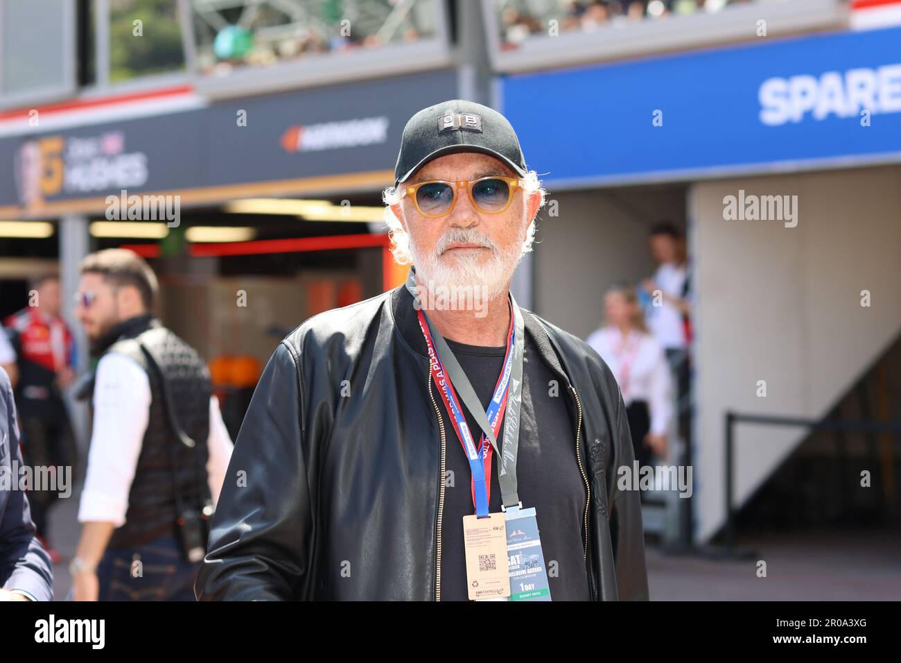Monaco, Monaco. 06. Mai 2023. MONACO, Monte-Carlo 06. Mai 2023; Flavio Briatore der Formel E während der Formel E, E-Prix von Monaco, Renntag auf dem Circuit de Monaco am 6. Mai 2023 in Monte-Carlo, Monaco. - FIA Formel E im Fürstentum Monaco, Monaco E-prix, Elektrorennen auf der Rennstrecke von Monaco am 6. Mai 2023, kostenpflichtiges Bild - Foto: © Thierry CARPICO/ ATP images (CARPICO Thierry /ATP/SPP) Guthaben: SPP Sport Press Photo. Alamy Live News Stockfoto