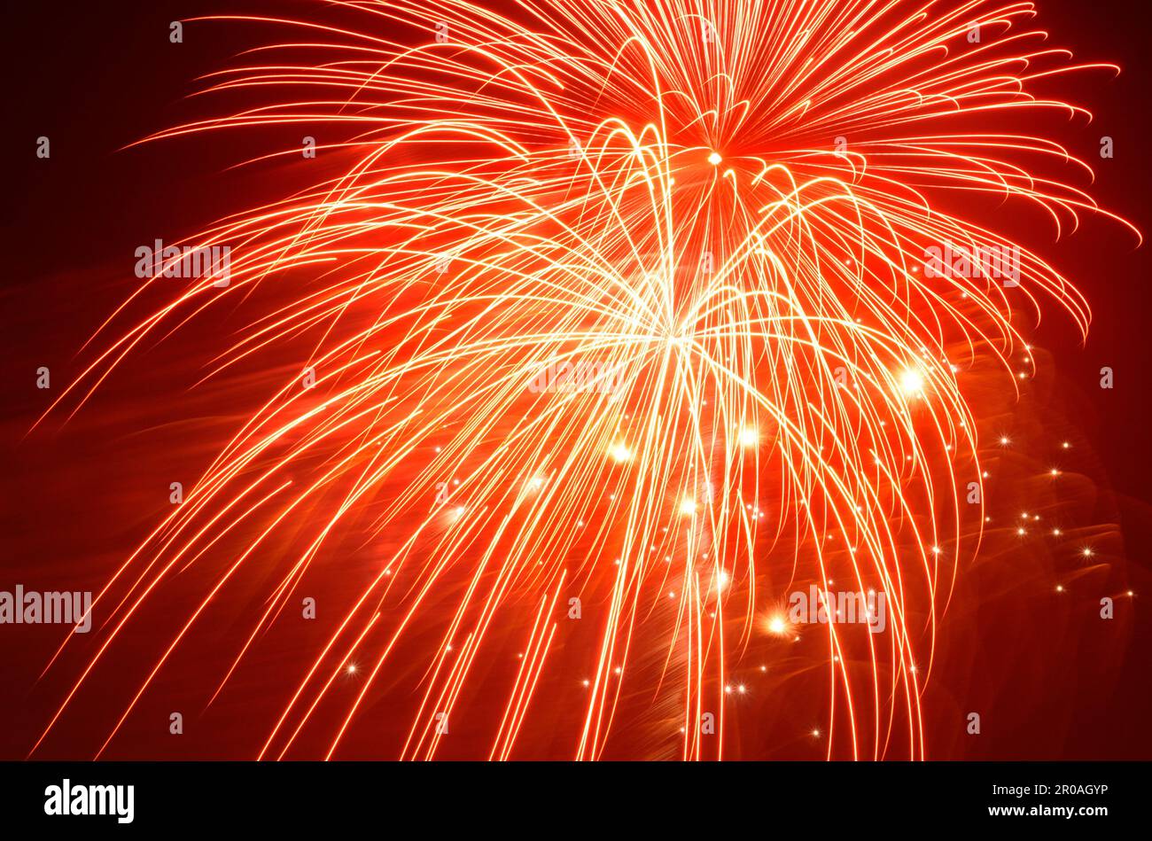 Feuerwerk Stockfoto
