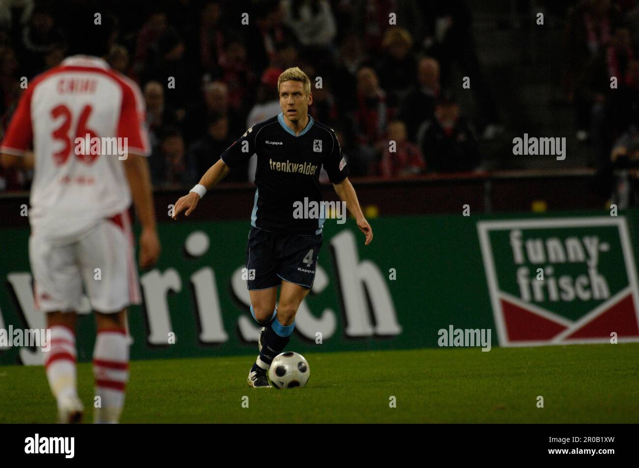 Torben Hofmann, Aktion.Fußball 2. Bundesliga 1.FC Köln - TSV 1860 München 0:0. 22.2.2008 Stockfoto