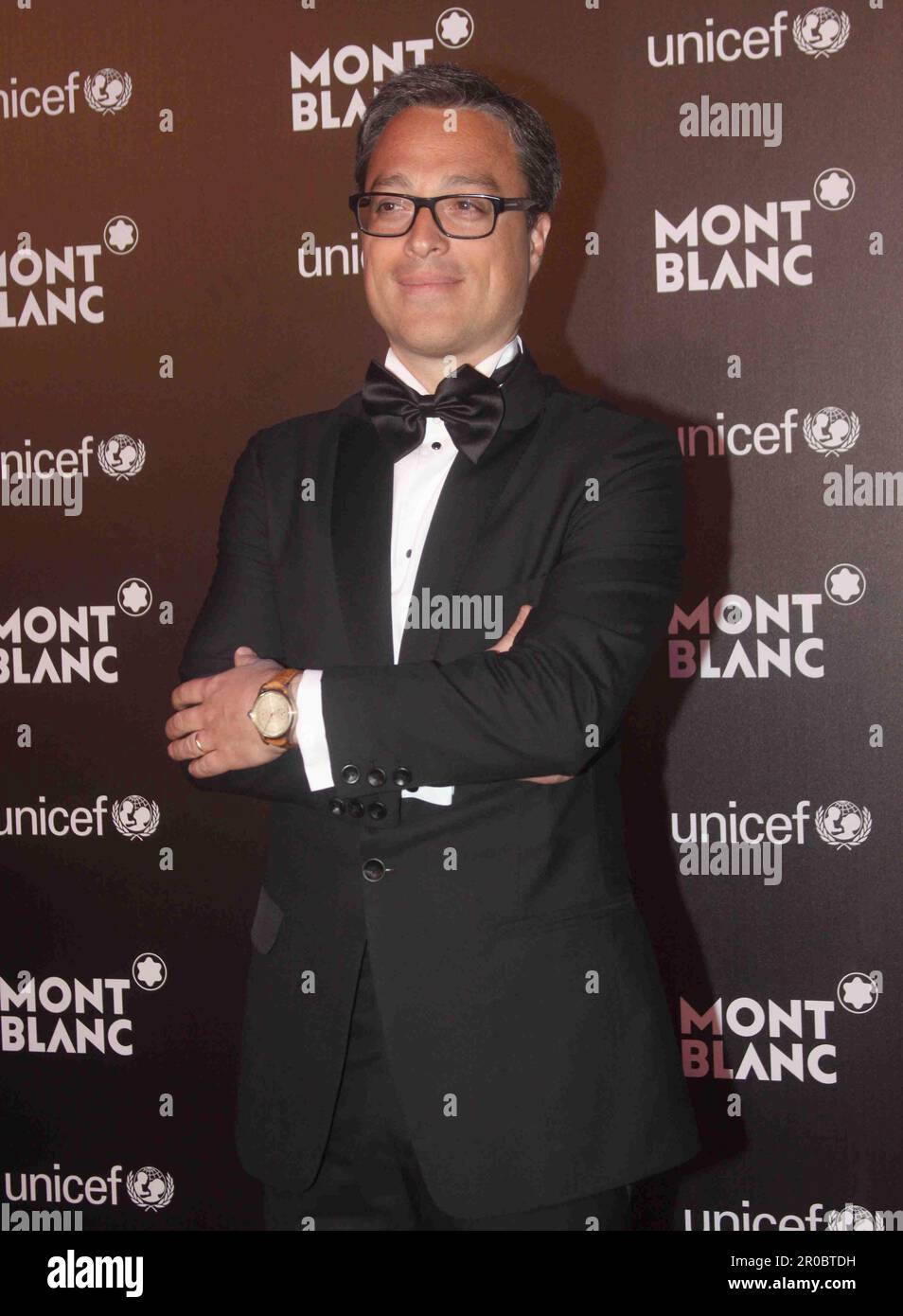 Nicolas Baretzki, Montblanc CEO, Montblanc UNICEF Event, Mumbai, Indien, 2. Mai 2017 Stockfoto