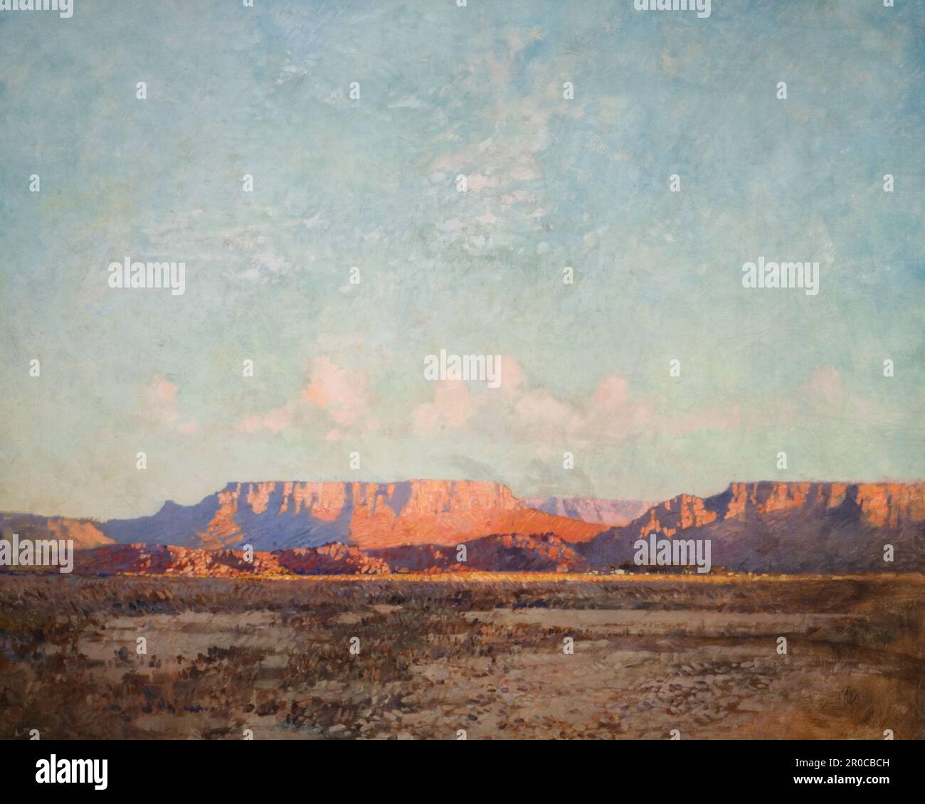 Die Karoo, Kap Der Guten Hoffnung Am Abend, 1924. Von Robert Gwelo Goodman (d.1939) Stockfoto