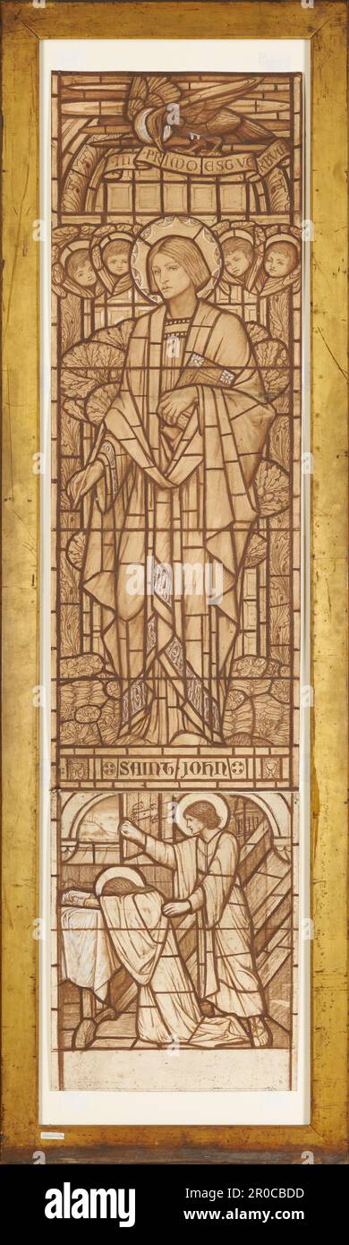 Saint John / die penitente Magdalena, 1890-1940. Sidney Harold Meteyard Stockfoto