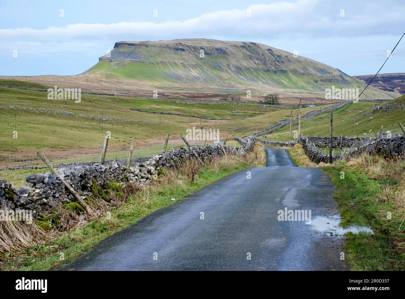 Pen-y-ghent im Yorkshire Dales National Park Stockfoto