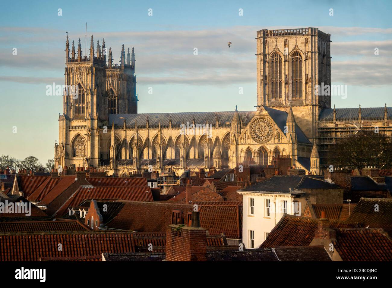 Kathedrale und Metropolitical Church of Saint Peter, York, England, auch bekannt als Minster Stockfoto