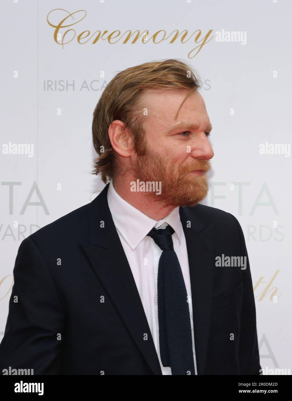 Dublin, Irland. 7. Mai 2023 Brian Gleeson kam auf dem roten Teppich bei den Irish Film and Television Awards (IFTAs), Dublin Royal Convention Centre an. Kredit: Doreen Kennedy/Alamy Live News. Stockfoto