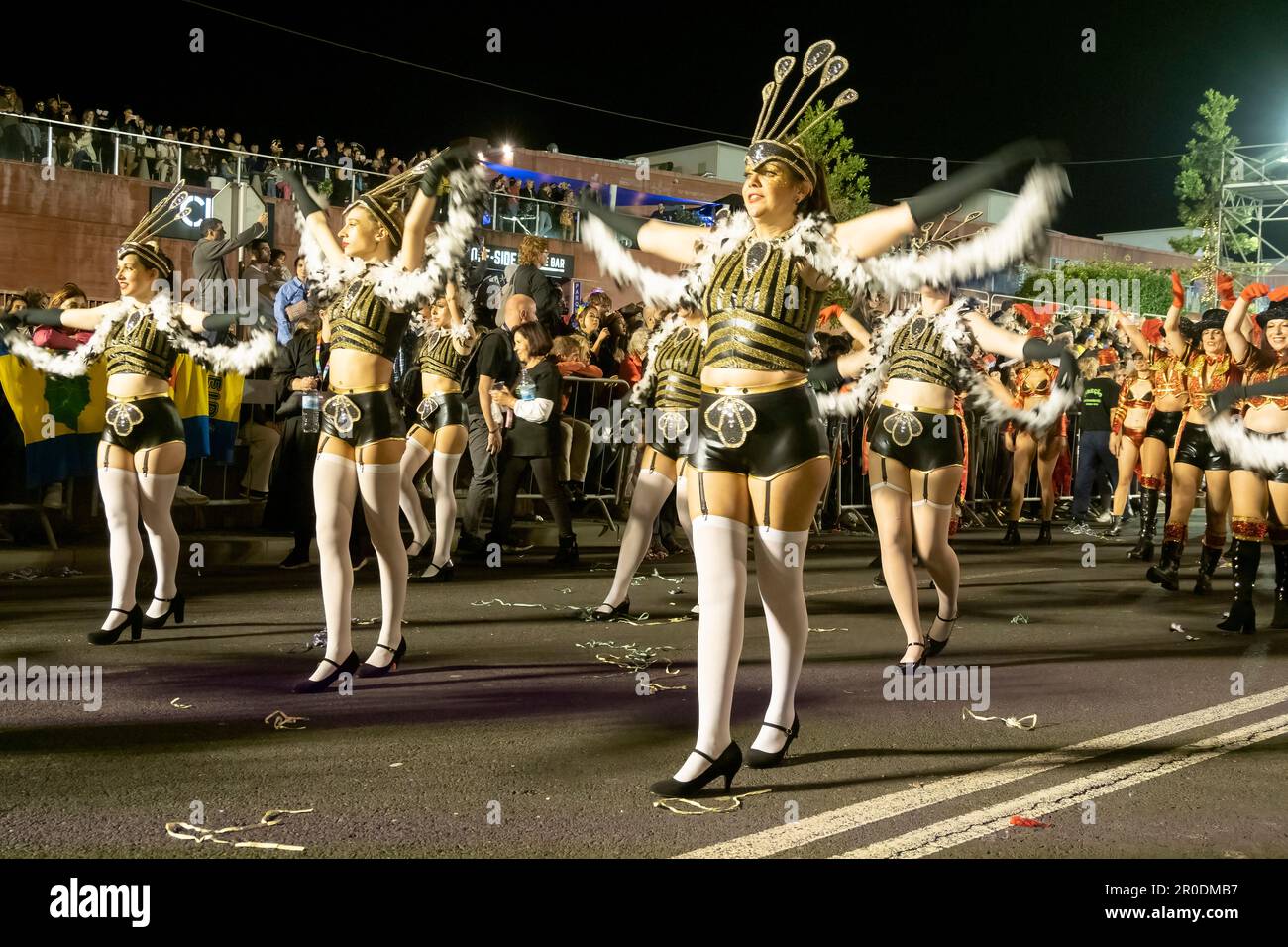 Karneval Im Februar, Funchal, Madeira, Portugal Stockfoto