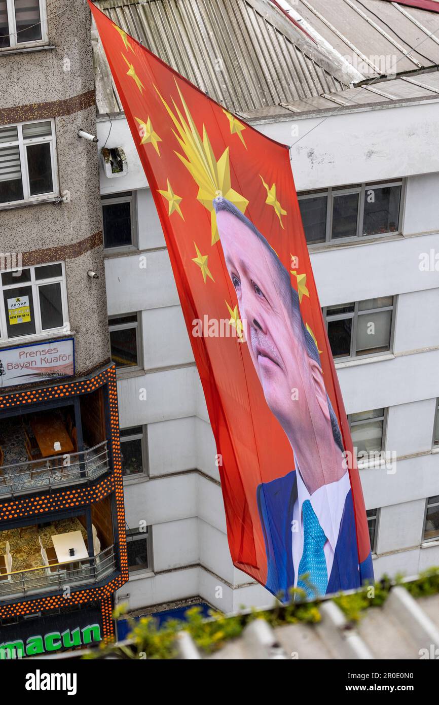 2023 Türkei-Wahlplakate Stockfoto
