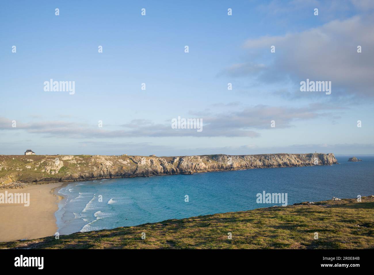 Anse de Pen hat, Crozon Peninsula, Presqu ile de Crozon, Finistere, Bretagne, Frankreich Stockfoto