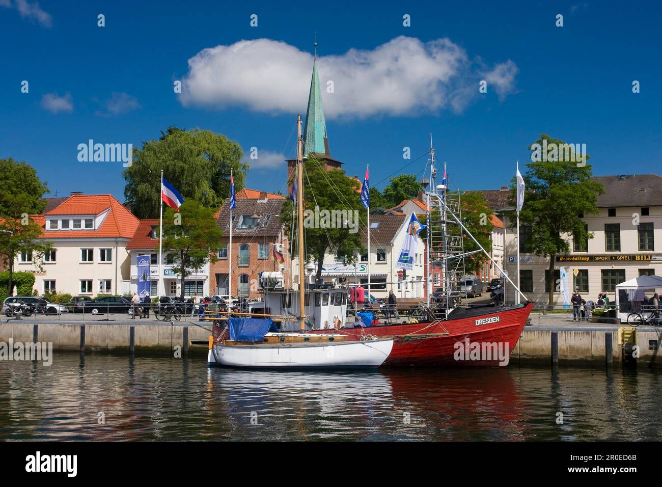 Hafen Neustadt in Holstein, Schleswig-Holstein, Deutschland Stockfoto