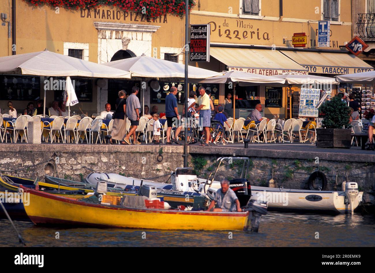 Malcesine, Gardasee, Trentino Italien Stockfoto