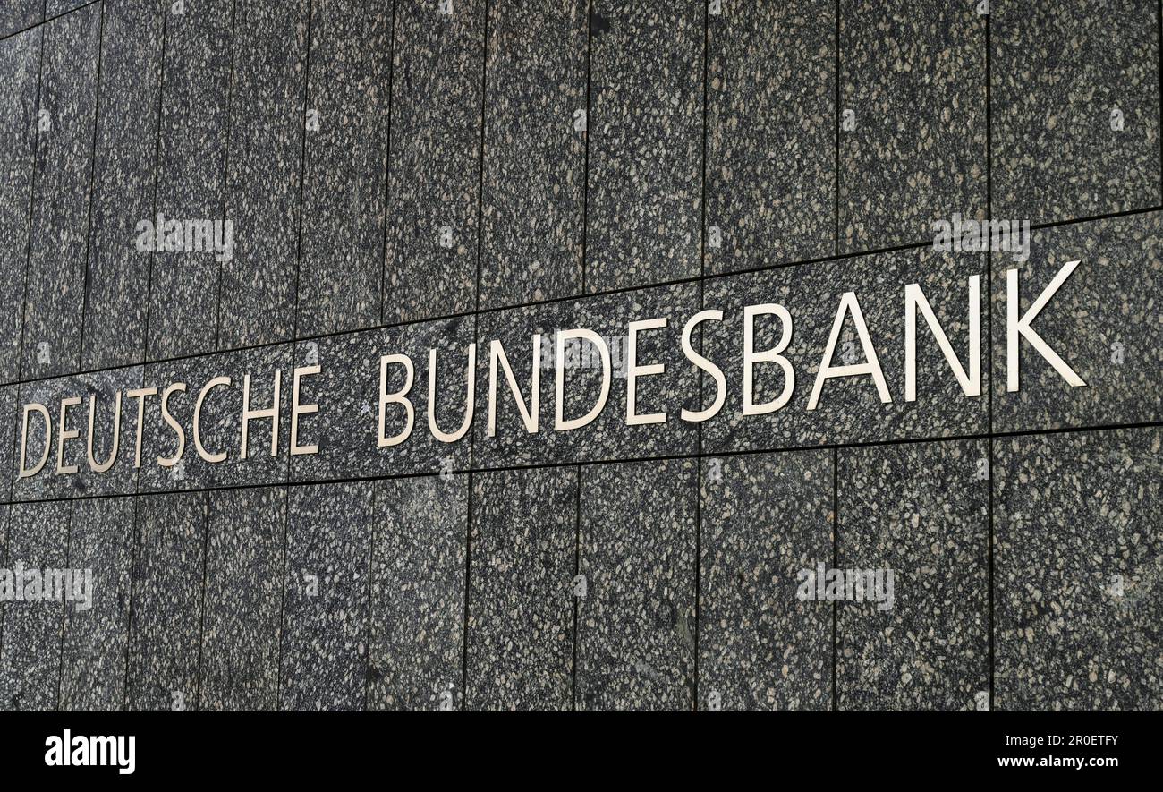 Niederlassung Deutsche Bundesbank, Willy-Brandt-Straße, Hamburg, Deutschland Stockfoto