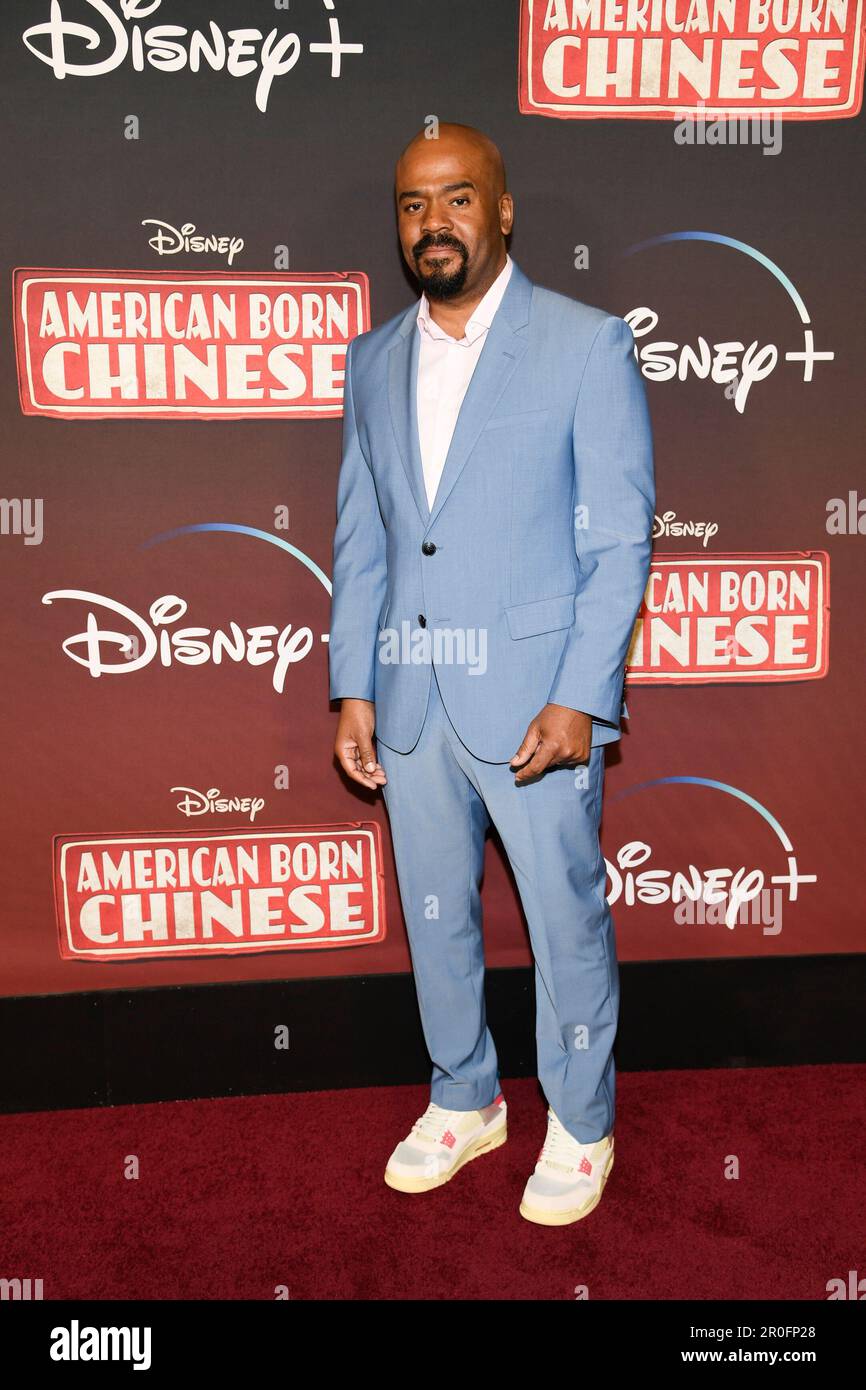 Larry Bates attends the premiere of the Disney+ original series