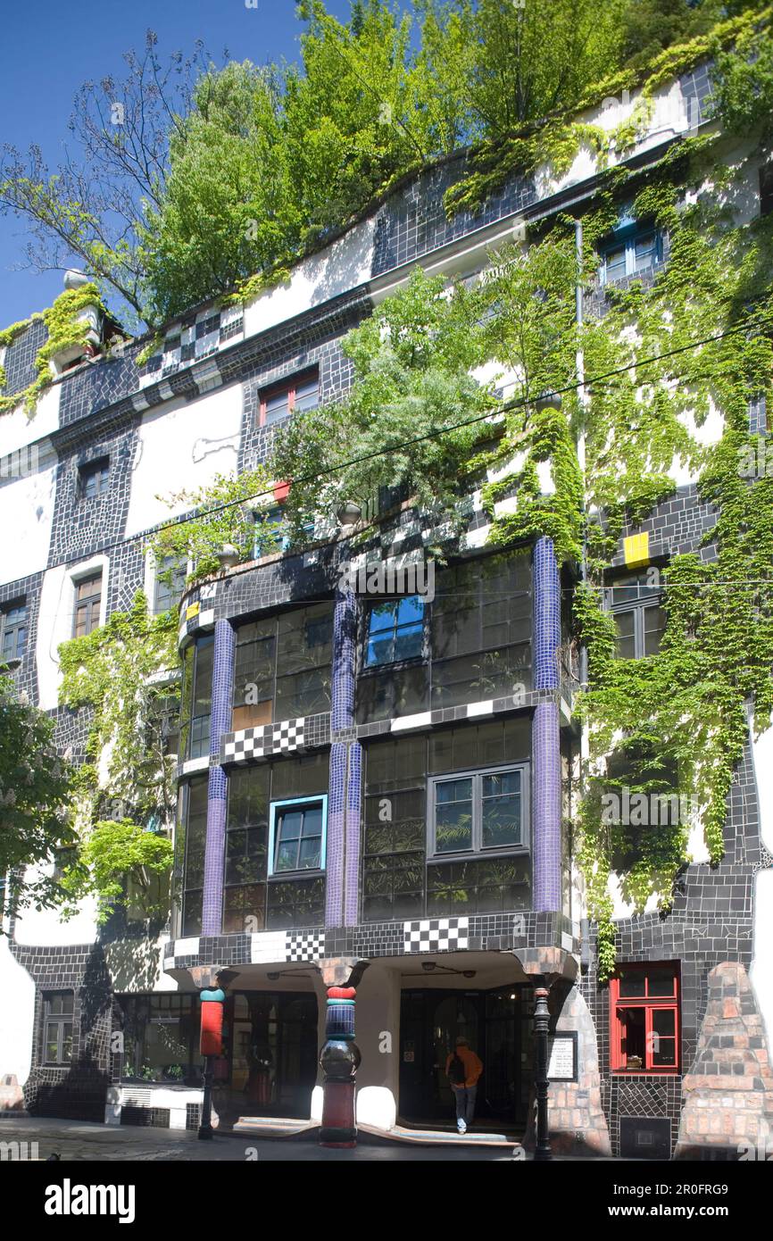 Wiener Kunsthaus Hundertwasser-Museum Stockfoto