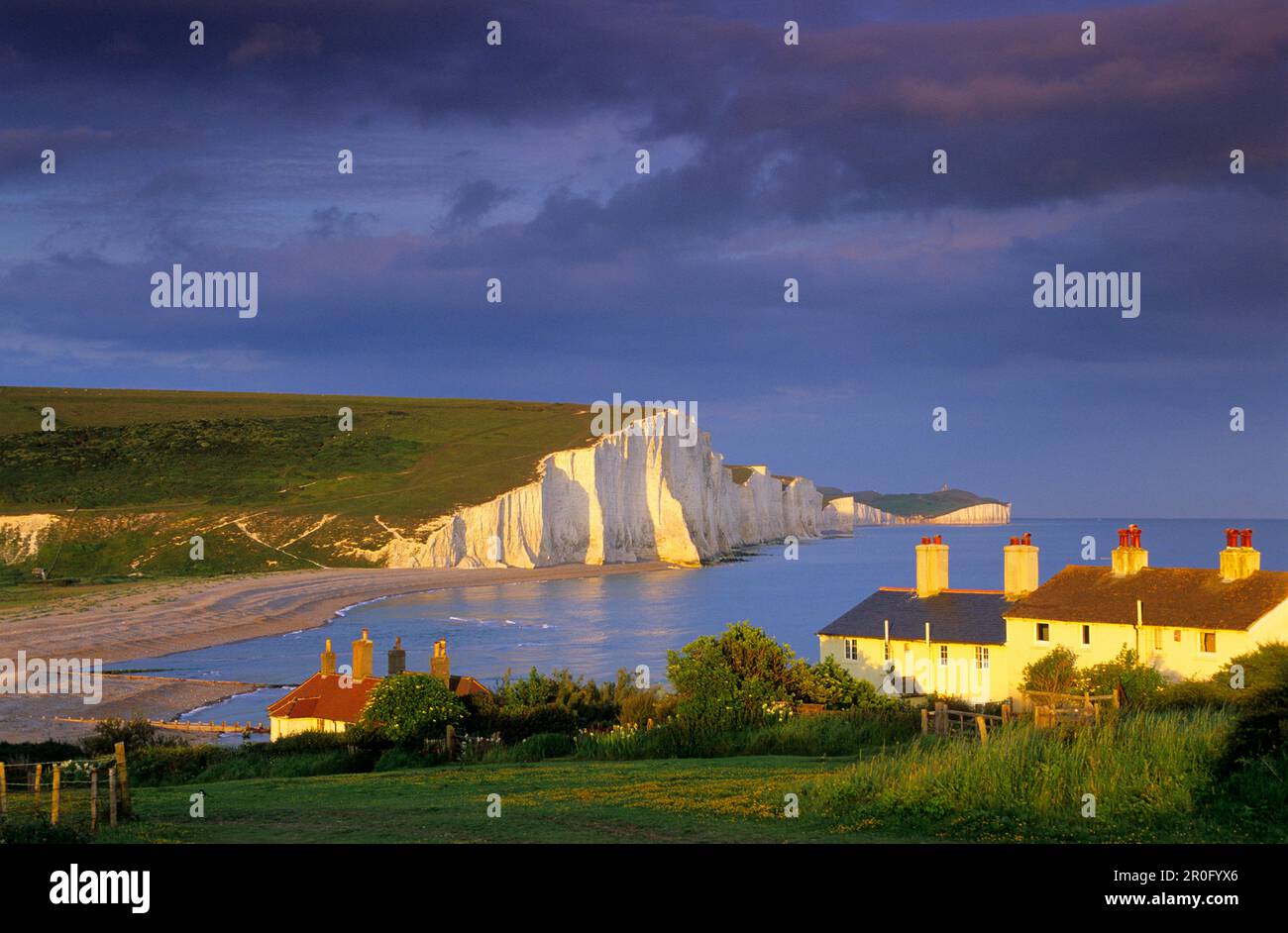 Europa, England, Kent, sieben Schwestern, in der Nähe von Seaford Stockfoto