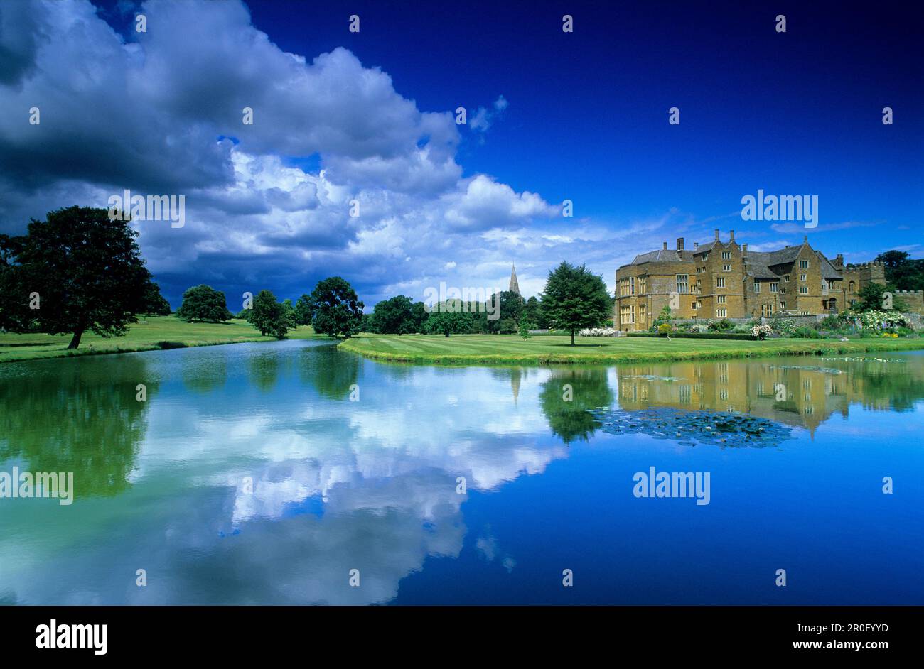 Europa, England, Banbury, Oxfordshire, Broughton Burg Stockfoto